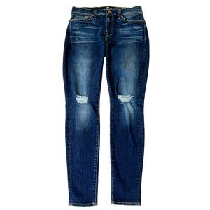 7 For All Mankind Distressed Gwenevere Jeans Size 29